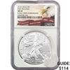 Image 1 : 2016 Silver Eagle NGC MS69