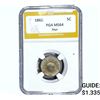 Image 1 : 1866 Shield Nickel PGA MS64