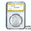 Image 1 : 1878 8TF Morgan Silver Dollar PGA MS64+