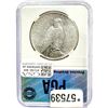 Image 2 : 1935 Silver Peace Dollar PGA MS65