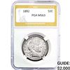 Image 1 : 1892 Barber Half Dollar PGA MS63