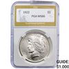 Image 1 : 1922 Silver Peace Dollar PGA MS66
