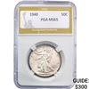Image 1 : 1940 Walking Liberty Half Dollar PGA MS65