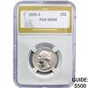 Image 1 : 1935-S Washington Silver Quarter PGA MS64