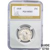Image 1 : 1918 Standing Liberty Quarter PGA MS63