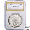 Image 1 : 1885 Morgan Silver Dollar PGA MS65