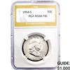 Image 1 : 1954-S Franklin Half Dollar PGA MS66 FBL