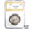 Image 1 : 1921 Alabama Half Dollar PGA MS64