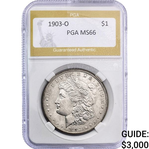 1903-O Morgan Silver Dollar PGA MS66