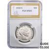 Image 1 : 1910-S Barber Half Dollar PGA MS65