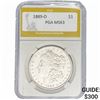 1889-O Morgan Silver Dollar PGA MS63