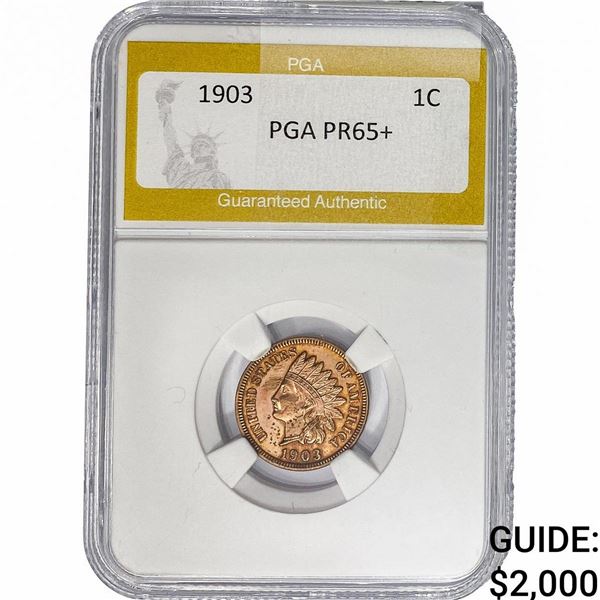 1903 Indian Head Cent PGA PR65+