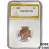 Image 1 : 1905 Indian Head Cent PGA MS67 RB