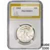 Image 1 : 1942 Walking Liberty Half Dollar PGA MS65+