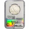 Image 2 : 1942 Walking Liberty Half Dollar PGA MS65+