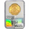 Image 2 : 1904 $20 Gold Double Eagle PGA MS64