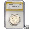 Image 1 : 1950-D Franklin Half Dollar PGA MS66 FBL