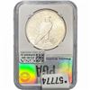 Image 2 : 1922 Silver Peace Dollar PGA MS64+