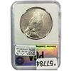 Image 2 : 1922 Silver Peace Dollar PGA MS65
