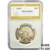 Image 1 : 1935 Walking Liberty Half Dollar PGA MS66+