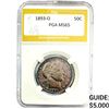 Image 1 : 1893-O Barber Half Dollar PGA MS65