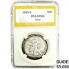 Image 1 : 1935-S Walking Liberty Half Dollar PGA MS66 TONED