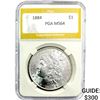 Image 1 : 1884 Morgan Silver Dollar PGA MS64