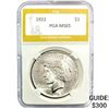 Image 1 : 1922 Silver Peace Dollar PGA MS65