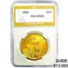 Image 1 : 1908 $20 Gold Double Eagle PGA MS65