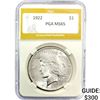 Image 1 : 1922 Silver Peace Dollar PGA MS65
