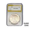 Image 1 : 1922 Silver Peace Dollar PGA MS65