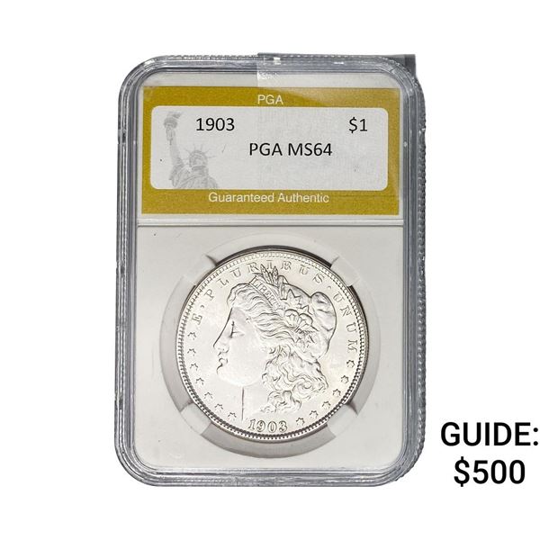 1903 Morgan Silver Dollar PGA MS64