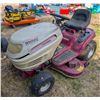 Image 1 : WHITE OUTDOOR LAWN TRACTOR W/ MOWING DECK