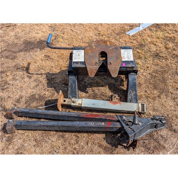 PRO SERIES 16K FIFTH WHEEL HITCH W/ CAR TOWING