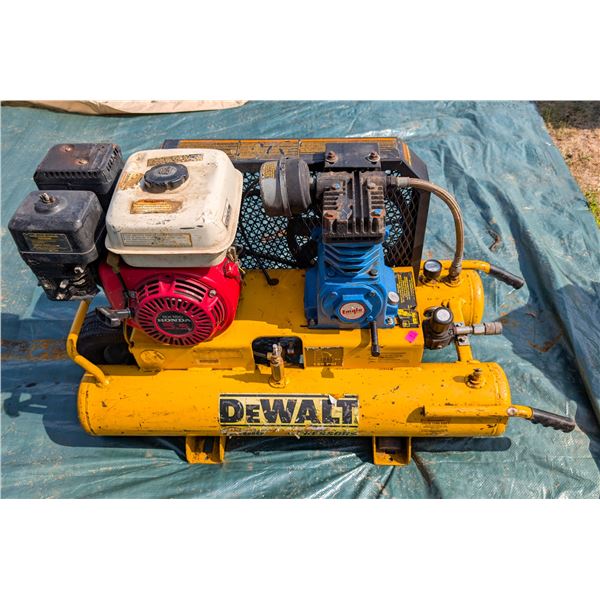 DEWALT GAS POWERED AIR COMPRESSOR