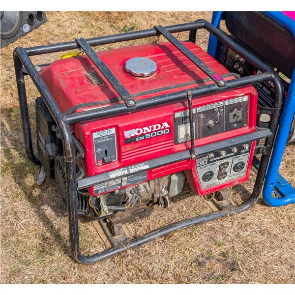 HONDA EM5000 GAS GENERATOR