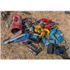 Image 1 : LOT OF ASSORTED POWER TOOLS & PNEUMATIC TOOLS