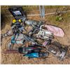 Image 1 : LOT OF ASSORTED POWER TOOLS W/ PNEUMATIC STAPLER
