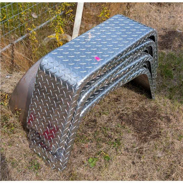 LOT OF 8 TRAILER FENDERS