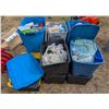 Image 1 : 11 TOTE OF ASSORTED HOUSEHOLD ITEMS INCL: KITCHEN,