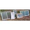 Image 1 : LOT OF ASSORTED WINDOWS & BATHROOM SINK