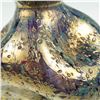 Image 2 : Vintage Dugan Glass Iridescent Frit Pinched Vase