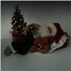 Image 8 : Karen Didion Christmas Lighted Figurine, Napping Santa