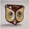 Image 1 : Chamart Limoges Porcelain Treasure Box,  Owl Face
