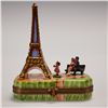 Image 1 : Limoges France La Vie en Rose Eiffel Tower Keepsake Box