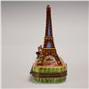 Image 2 : Limoges France La Vie en Rose Eiffel Tower Keepsake Box