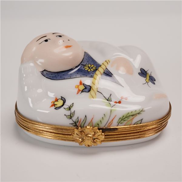 Rochard Limoges France Porcelain Treasure Box
