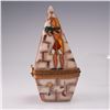 Image 2 : SC Limoges Porcelain Trinket Box, Egyptian Pyramid