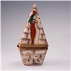 Image 4 : SC Limoges Porcelain Trinket Box, Egyptian Pyramid