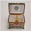 Image 5 : The Cottage Shop Limoges Paris Newsstand Trinket Box with Eiffel Tower